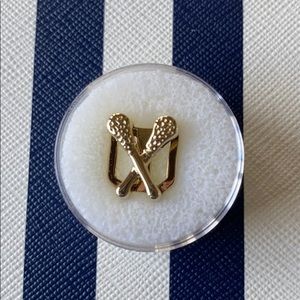 NWT Keep Collective Gold Lacrosse Charm